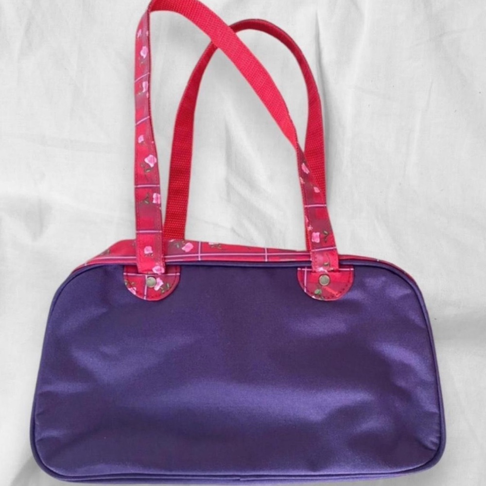 Monchhichi Red and Purple Shoulder Bag - Picture 2 of 3